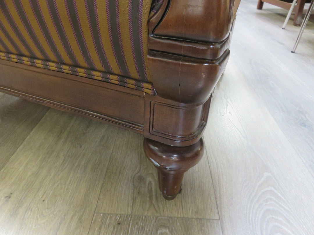 Drexel Heritage Striped Arm Chair