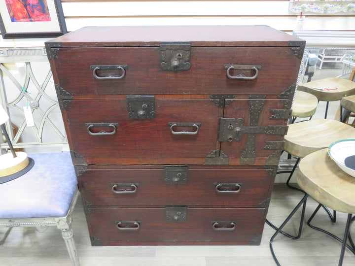 Antique Japanese Tansu Chest