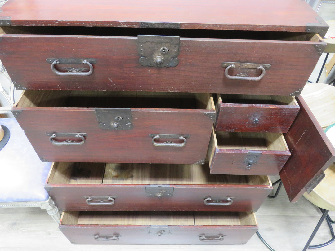 Antique Japanese Tansu Chest
