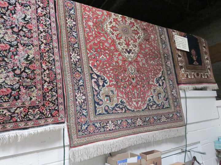 Persian Style Hand Knotted Area Rug