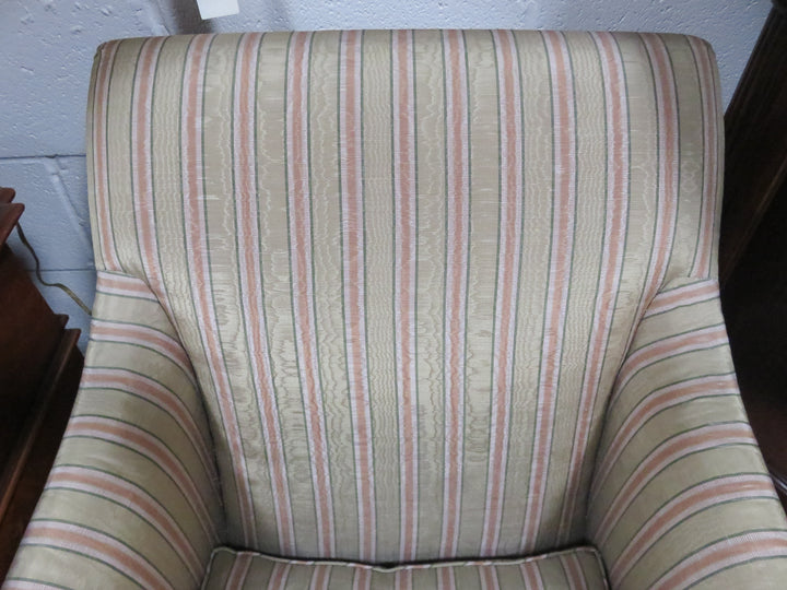 Striped Slipper Chair