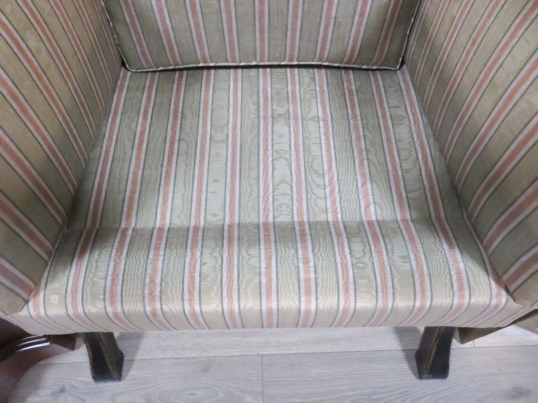 Striped Slipper Chair