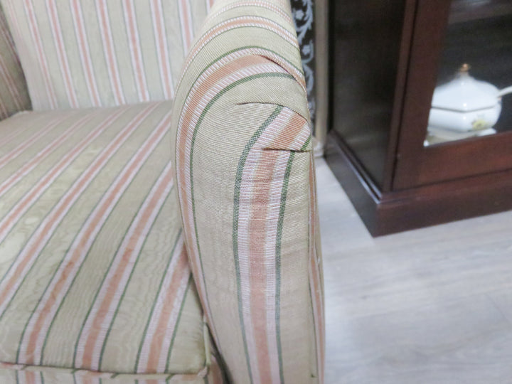 Striped Slipper Chair