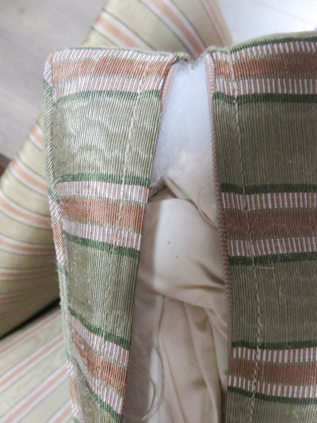 Striped Slipper Chair
