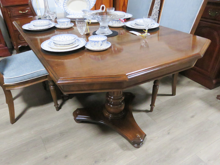 Double Pedestal Dining Table