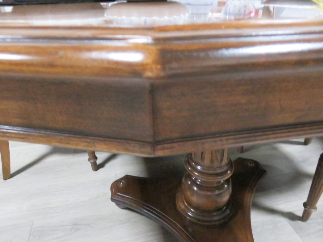 Double Pedestal Dining Table