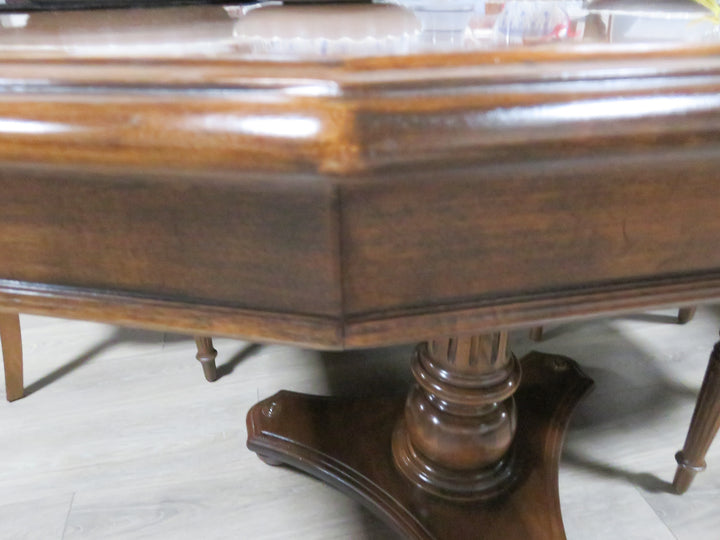 Double Pedestal Dining Table
