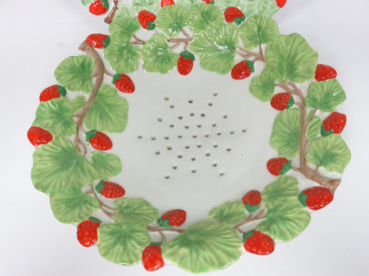 Mottahedeh Berry Bowl and Underplate
