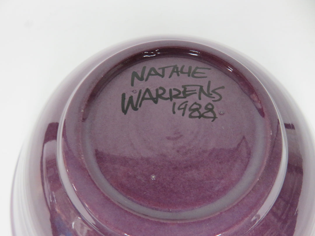 Natalie Warrens Pottery Bowl