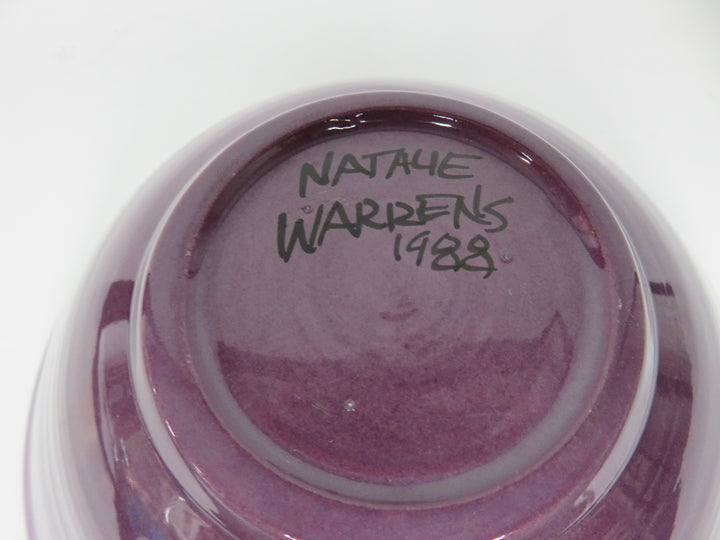 Natalie Warrens Pottery Bowl