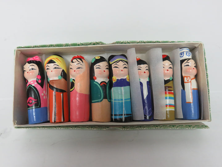 Set Chinese Mini Figurines