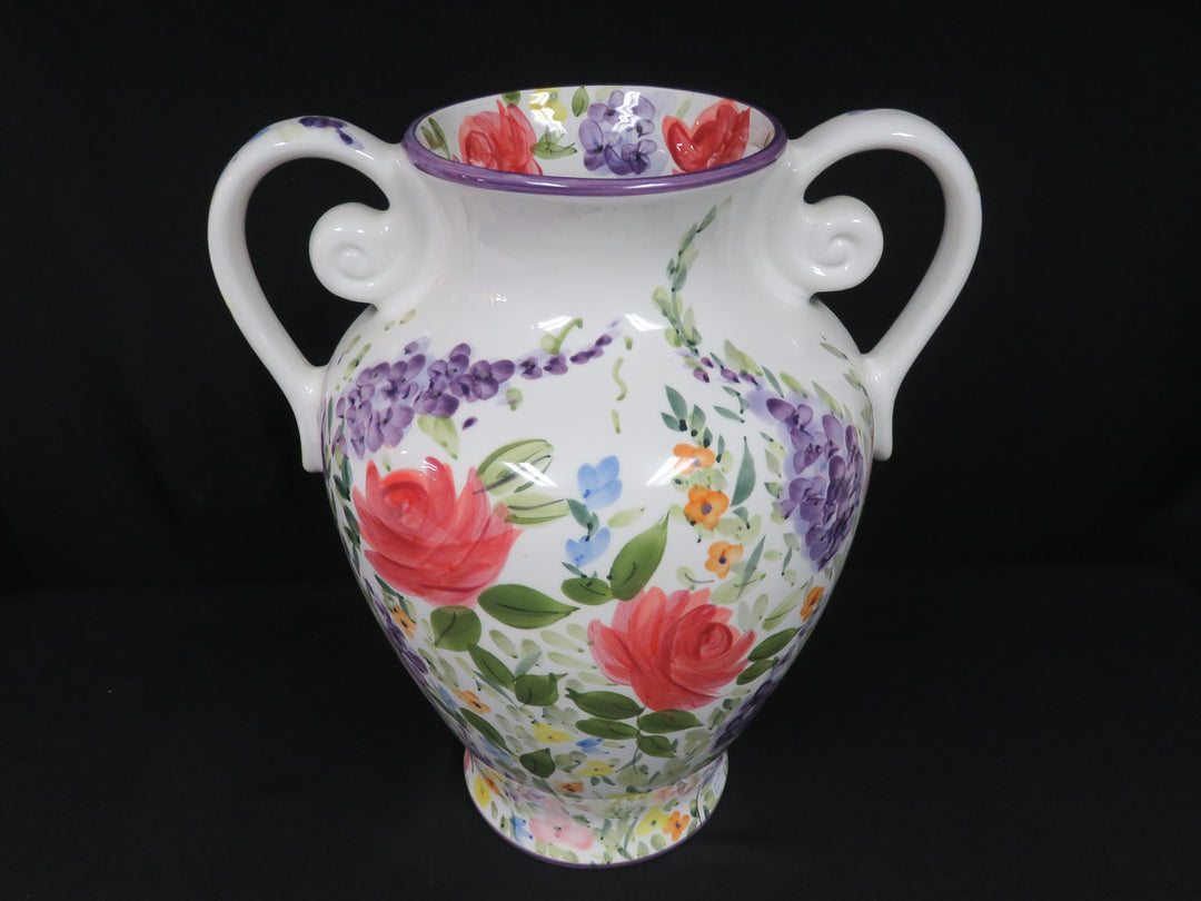 Floral Floor Vase