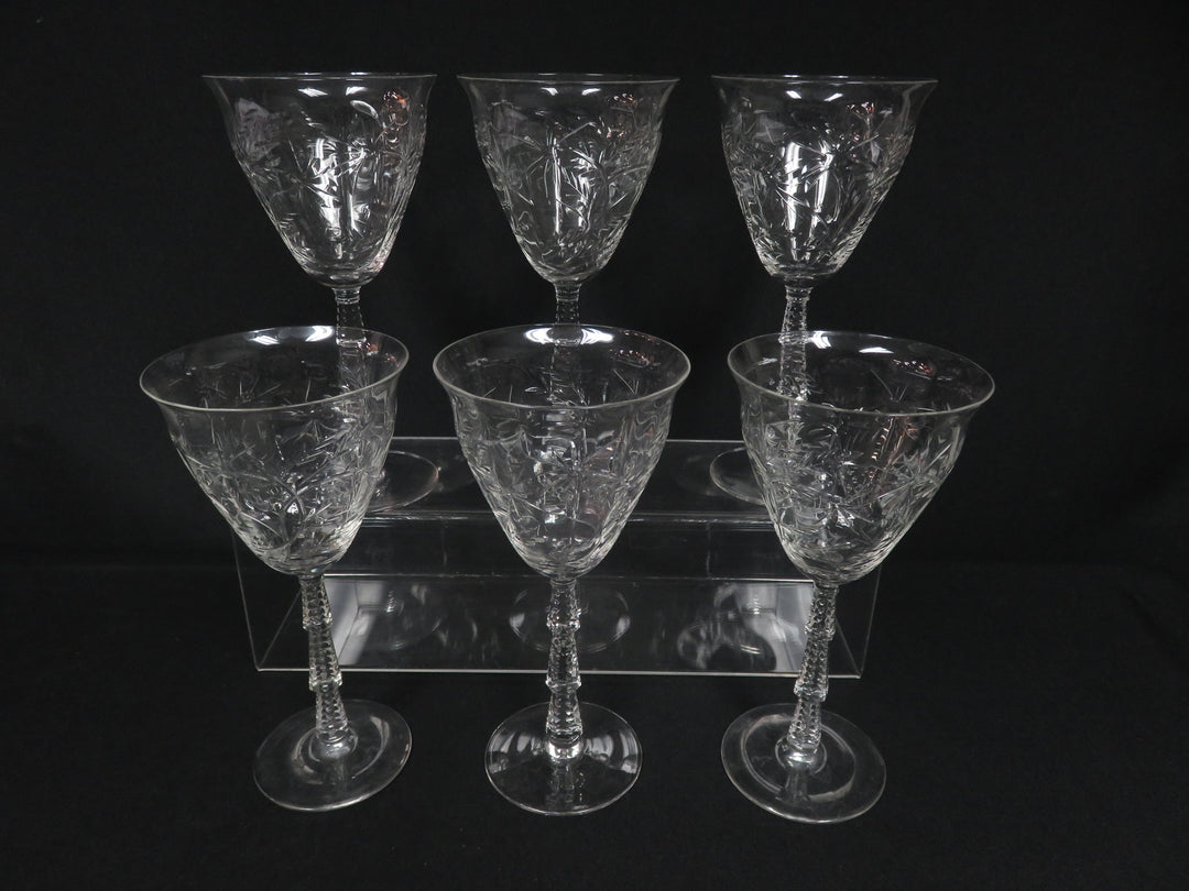 Libbey Patrician Water Glasses