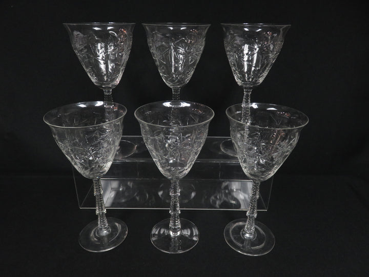 Libbey Patrician Water Glasses