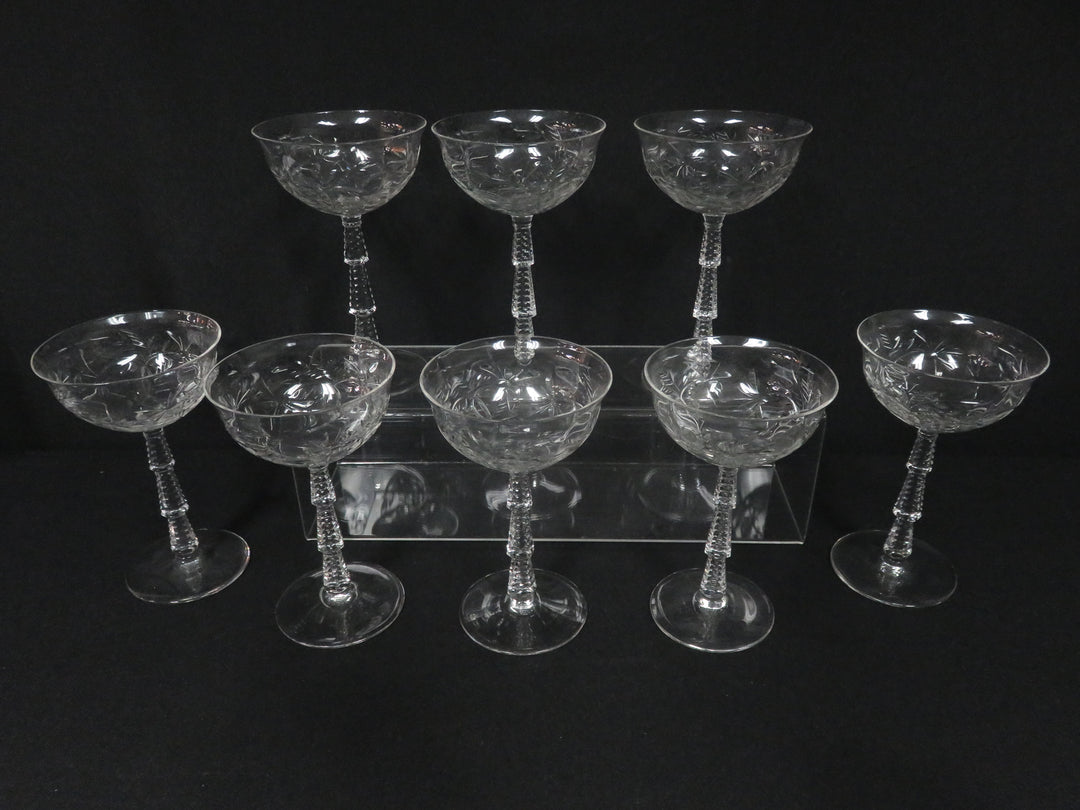 Libbey Patrician Champagne Coupes