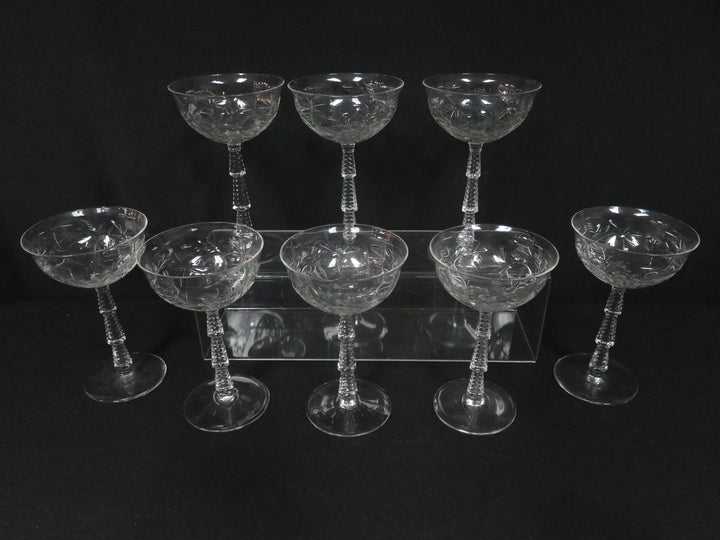 Libbey Patrician Champagne Coupes