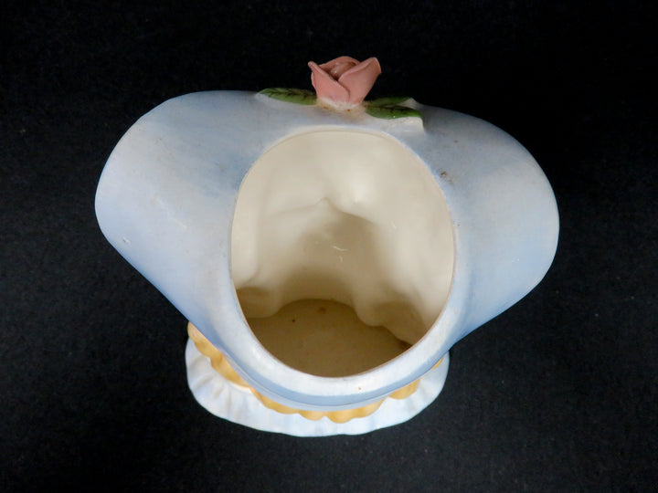 Blue Head Vase