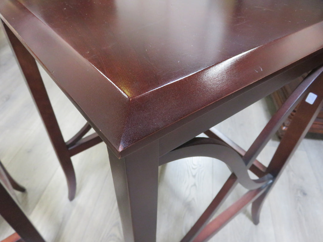 Dark Wood Nesting Tables