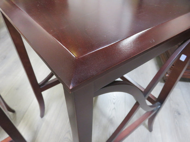 Dark Wood Nesting Tables