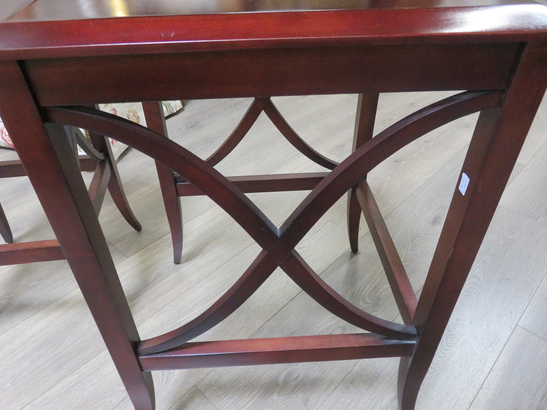 Dark Wood Nesting Tables