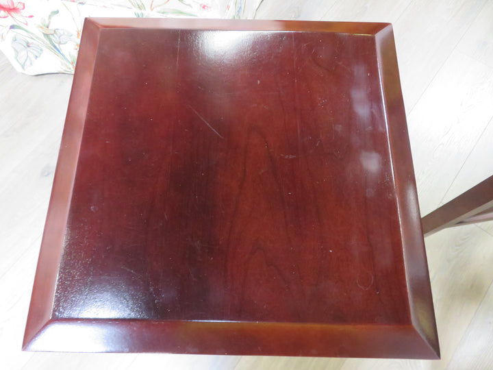 Dark Wood Nesting Tables