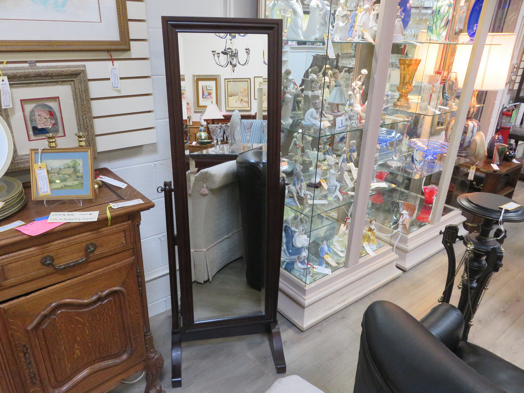 Beveled Mirror Jewelry Cabinet