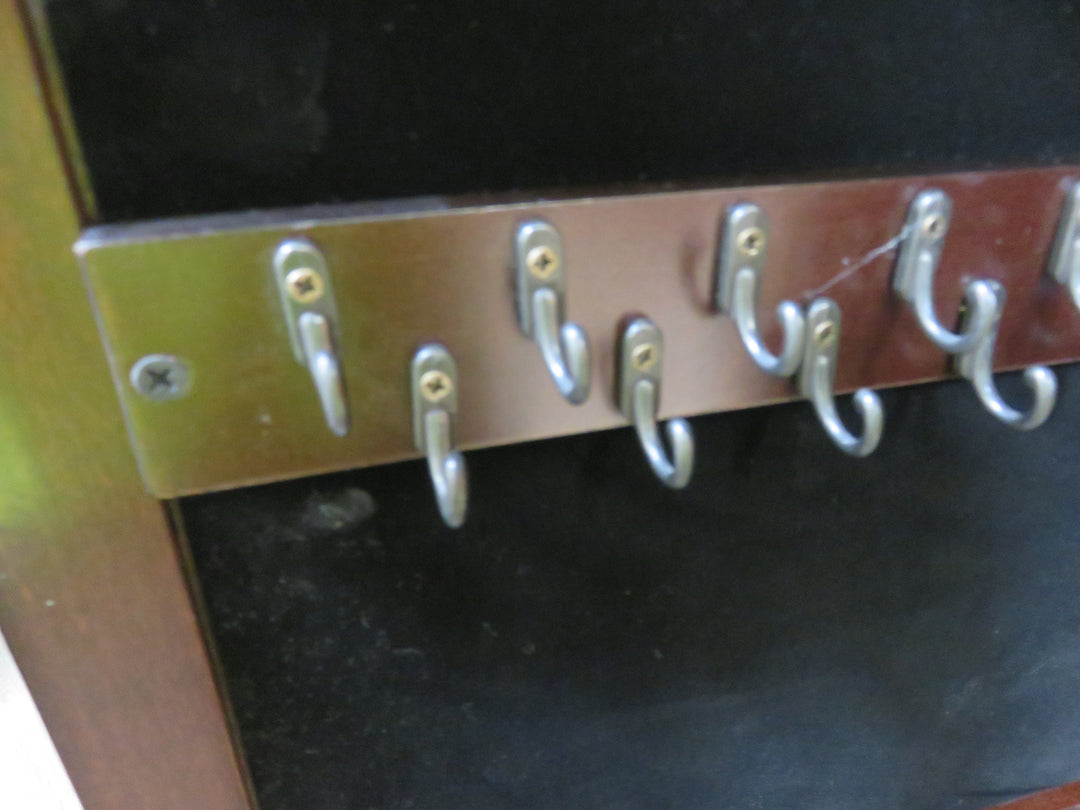 Beveled Mirror Jewelry Cabinet
