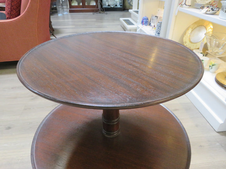 Vintage Two Tier Mahogany Table
