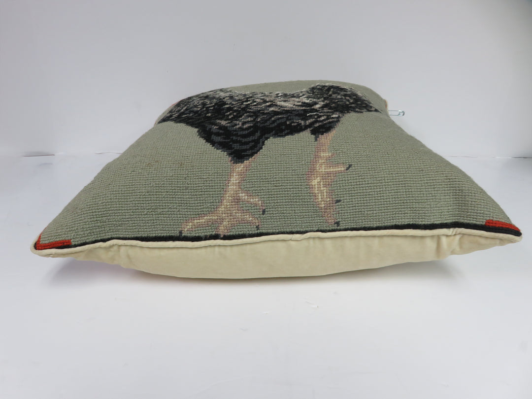 Needlepoint Throw Pillow