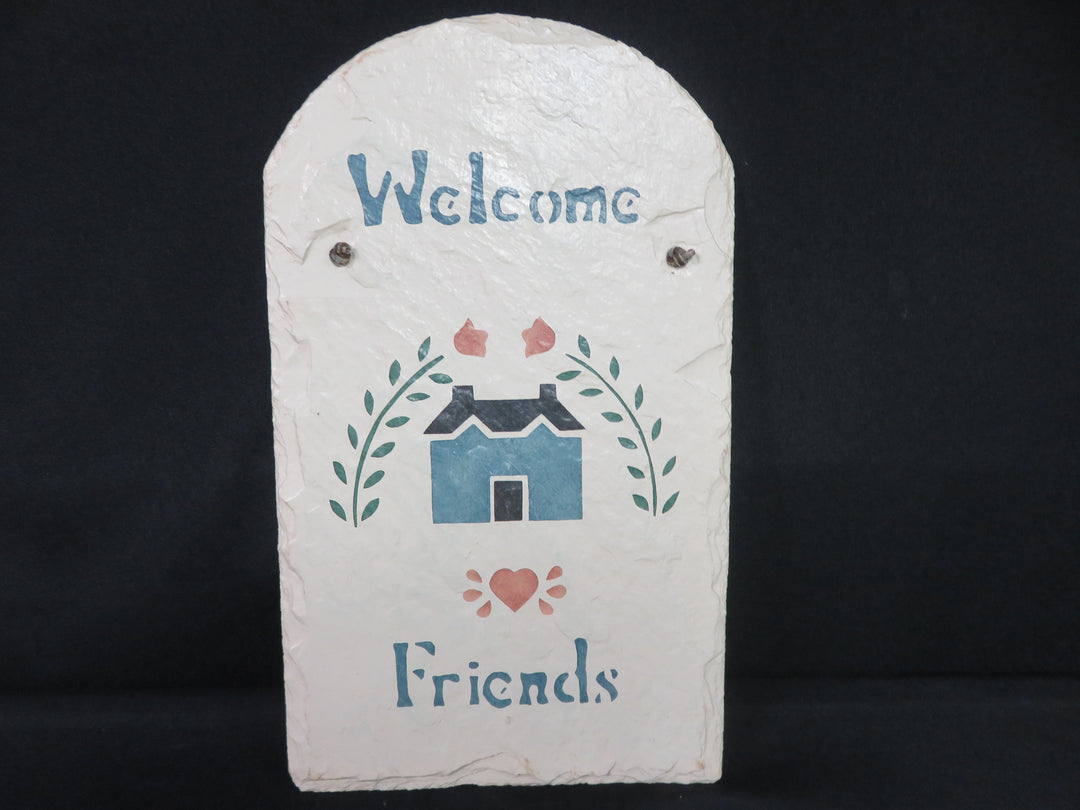 Slate Welcome Plaque