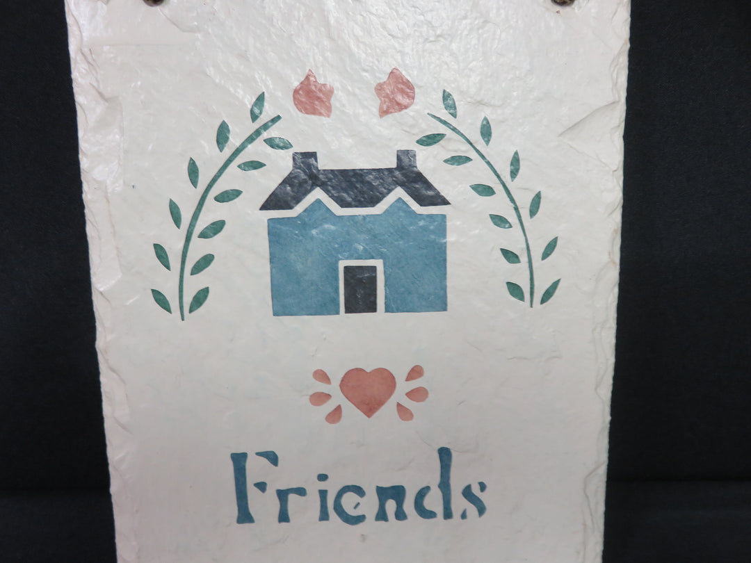 Slate Welcome Plaque