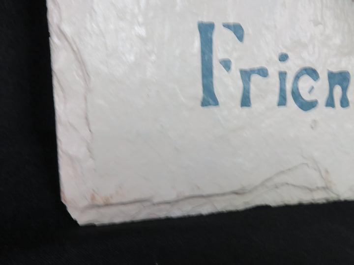 Slate Welcome Plaque