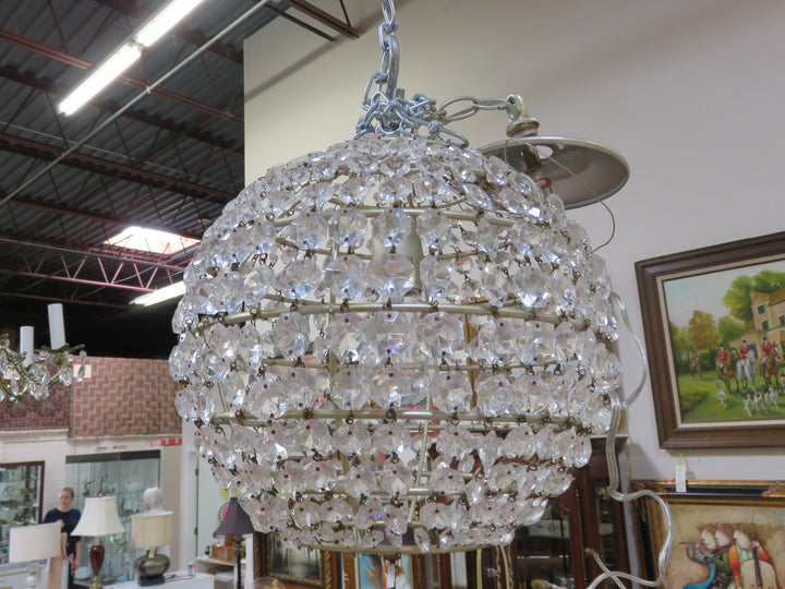 Clear Crystal Chandelier