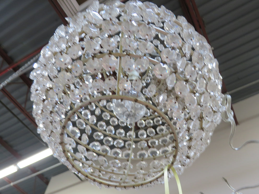Clear Crystal Chandelier