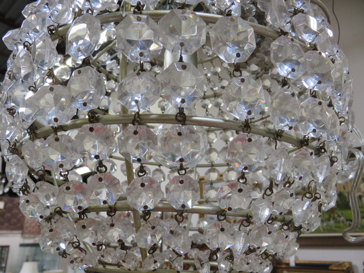 Clear Crystal Chandelier