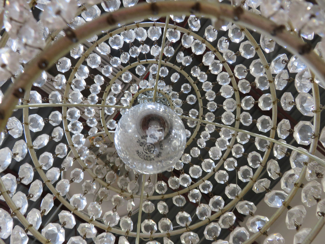 Clear Crystal Chandelier