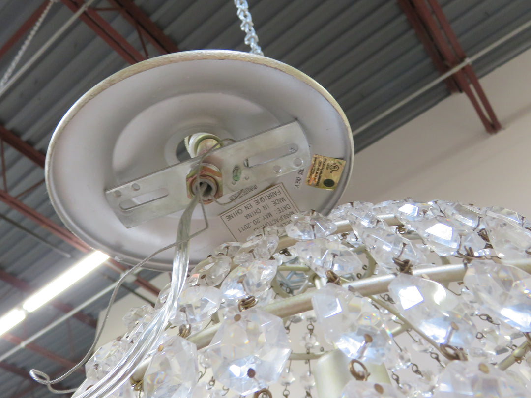Clear Crystal Chandelier
