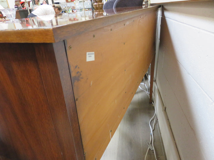 Hickory Bowfront Buffet Cabinet