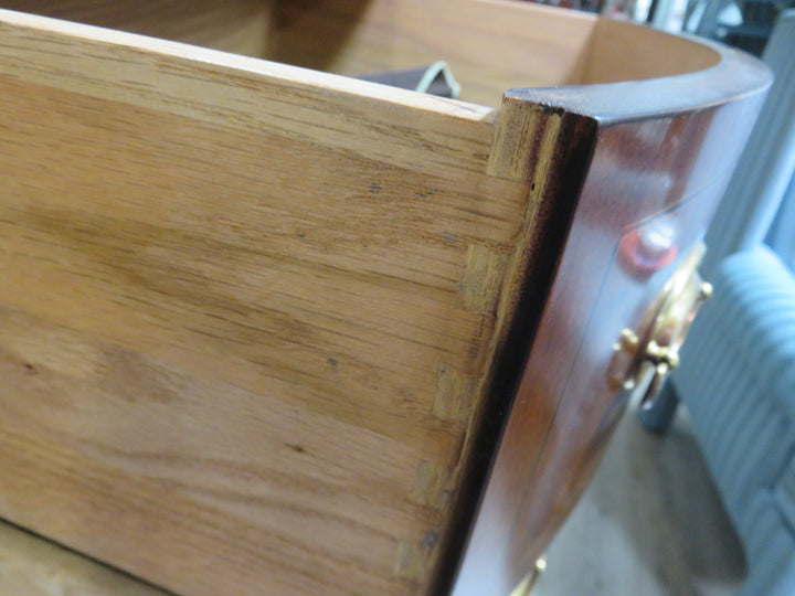 Hickory Bowfront Buffet Cabinet