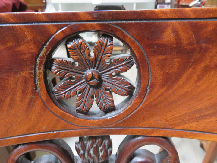 Pair of Antique Lyre Back Chairs