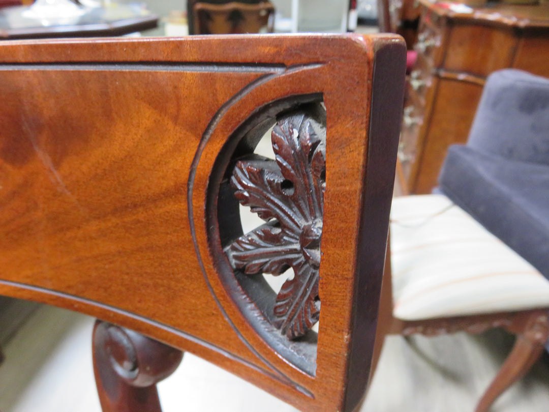 Pair of Antique Lyre Back Chairs