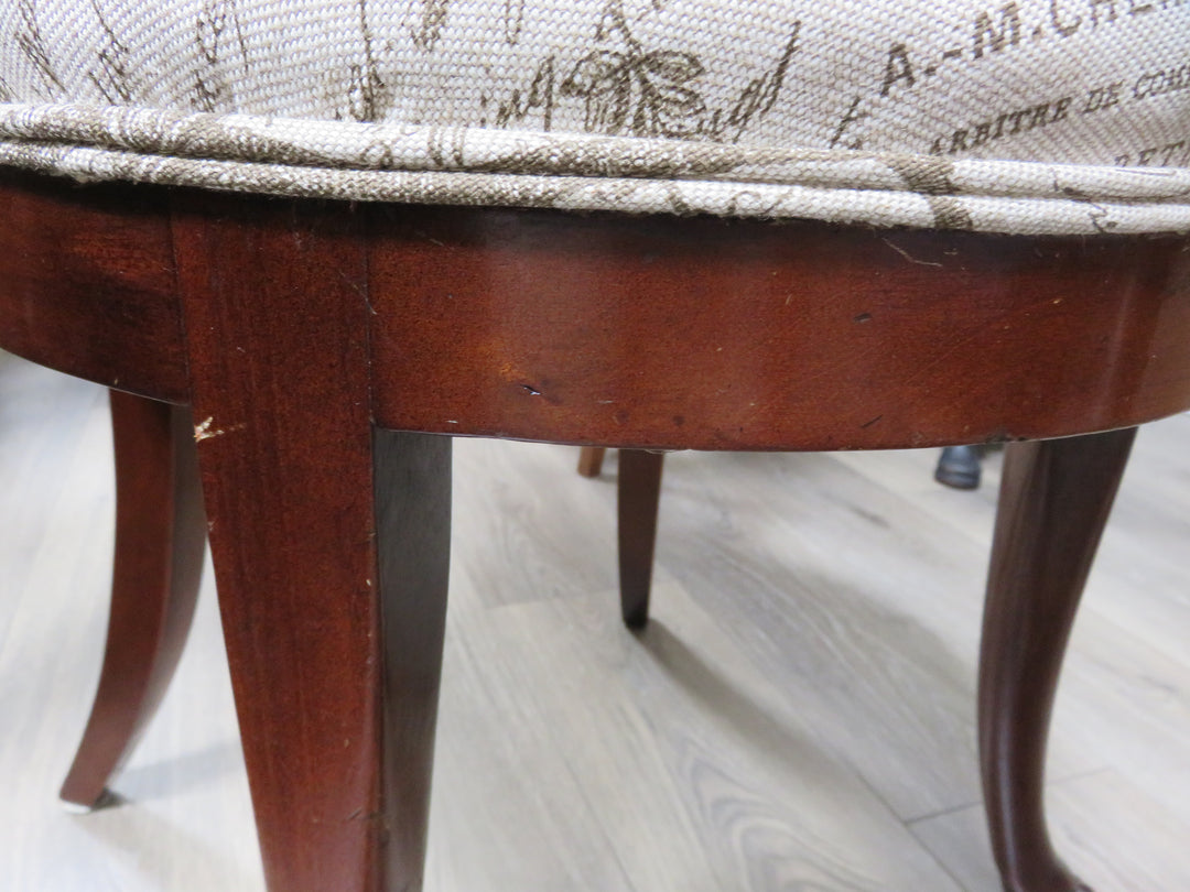 Pair of Antique Lyre Back Chairs
