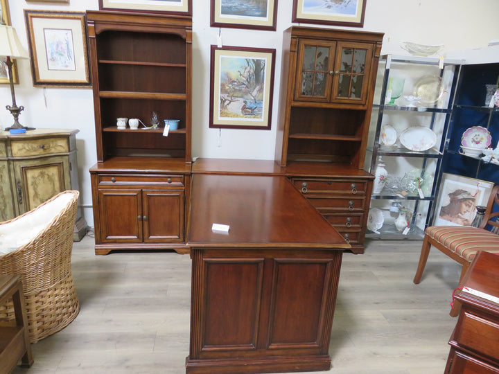 Hooker Three Piece Partners Desk