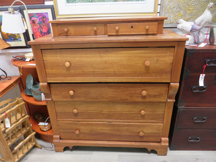 Six-Drawer Cherry Dresser