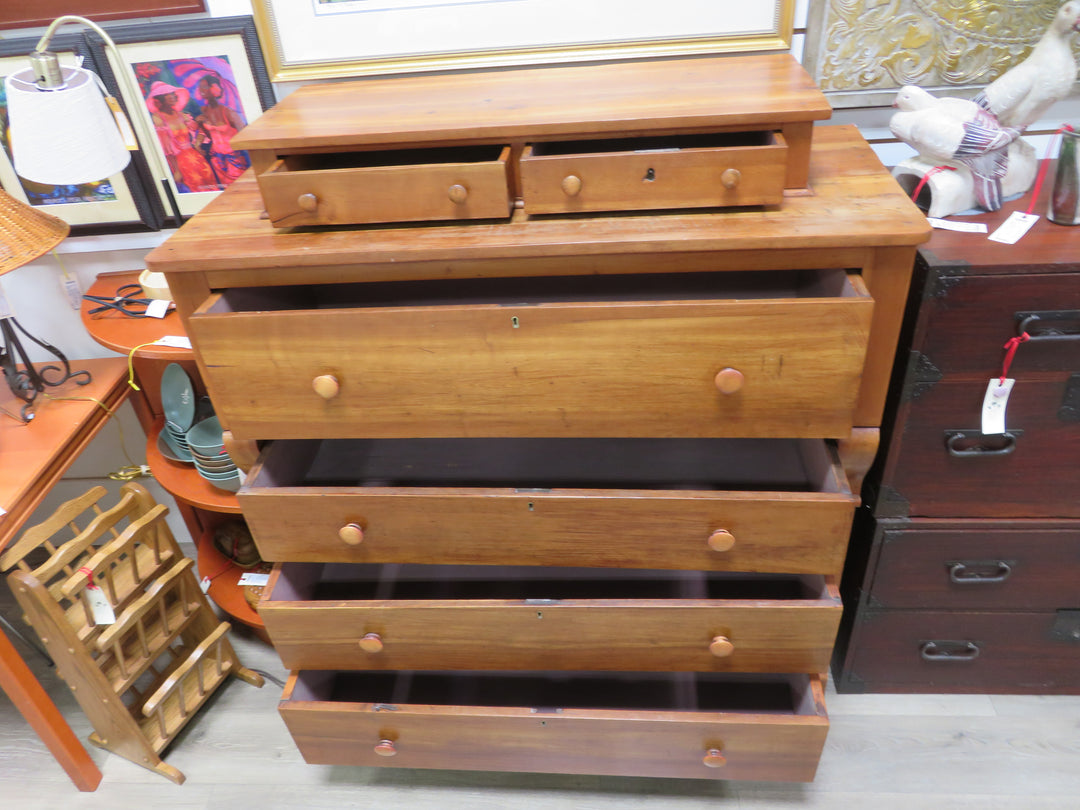 Six-Drawer Cherry Dresser