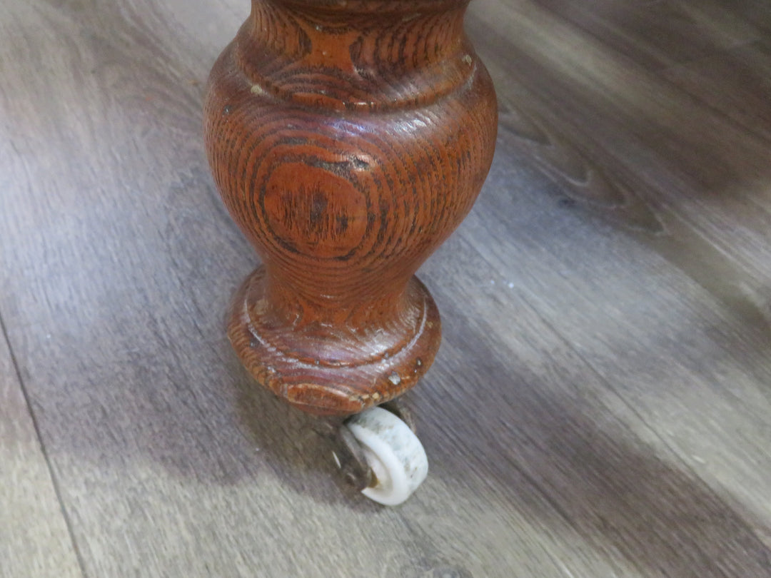 Antique Drop Leaf Oak Table