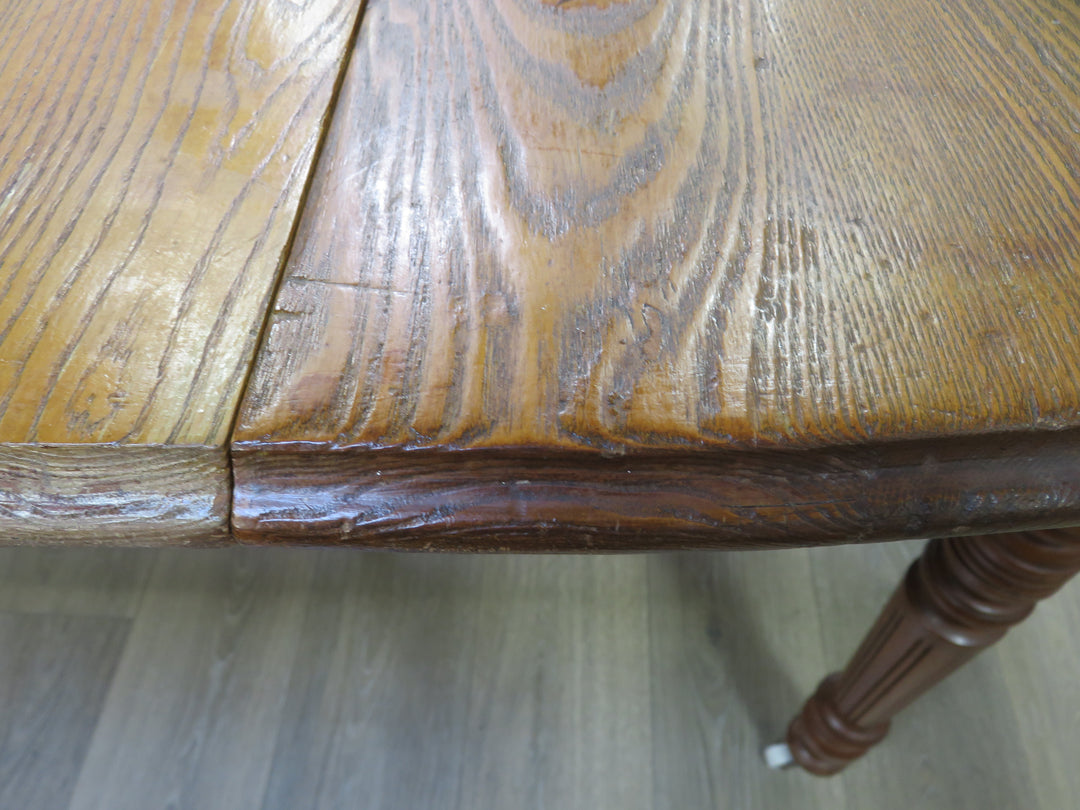 Antique Drop Leaf Oak Table