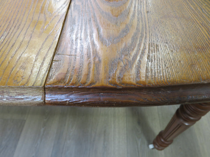 Antique Drop Leaf Oak Table