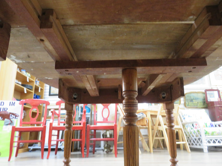 Antique Drop Leaf Oak Table