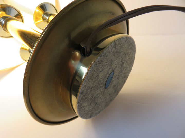 Brass Bouillotte Table Lamp